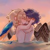 Логотип телеграм канала @sleepy_bunan — слипи кролик!!