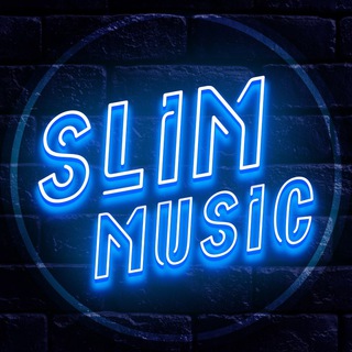 Логотип телеграм -каналу slimmusic — Slim 🎧