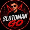Логотип телеграм канала @slotoman001 — SLOTOMAN GO