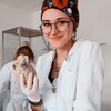 Логотип телеграм канала @slovovracha — Слово врача. Кровь на халате