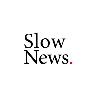 Logo of telegram channel slownewstelegram — Slow News.