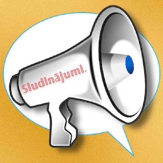 Логотип телеграм канала @sludinajumiem — 𝕊𝕝𝕦𝕕𝕚𝕟ā𝕛𝕦𝕞𝕚.