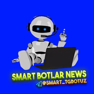 Telegram kanalining logotibi smart_tgbotuz — SMaRt BoTLaR NeWs (RaSMiY◉KaNaL)
