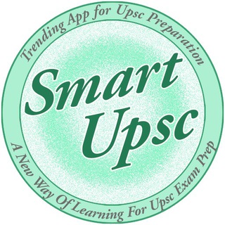 Logo of telegram channel smart_upsc — SMART UPSC OFFICIALS©