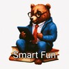 Логотип телеграм канала @smartfunenglish — Английский для саморазвития