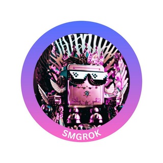 Logo of telegram channel smgrok_channel — Solana Meme Grok Official