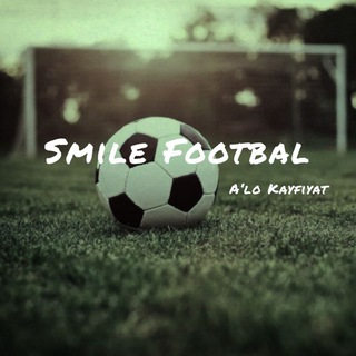 Telegram kanalining logotibi smile_futbol — SMILE FOOTBALL⚽️