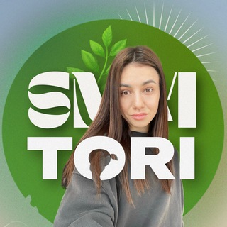 Логотип телеграм канала @smmtori — SMMTORI 🌿