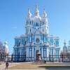 Логотип телеграм канала @smolnysobor — Воскресенский Смольный собор