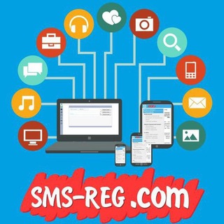 Логотип телеграм канала @smsreg_chanel — SMS-REG get free sms