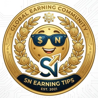 Telegram channel 𝚂𝙽 𝙴𝙰𝚁𝙽𝙸𝙽𝙶 𝚃𝙸𝙿𝚂︎ logo