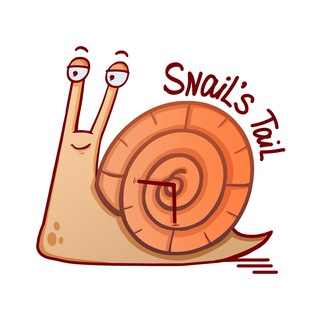 Логотип телеграм канала @snailstail — ТиТач (&) Хвост улитки