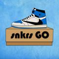 Logo saluran telegram snkrsgo — snkrsGO
