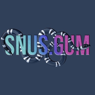 Логотип телеграм канала @snusgum — SNUS.GUM