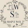 Логотип телеграм канала @soapwax_bratsk — Soap & Wax. О творчестве с любовью