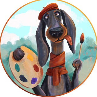 Логотип телеграм канала @sobaka_malevaka — Собака-малевака