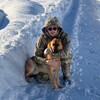 Логотип телеграм канала @sobaka_gerda — ГЕРДА. «Хвост Победы»