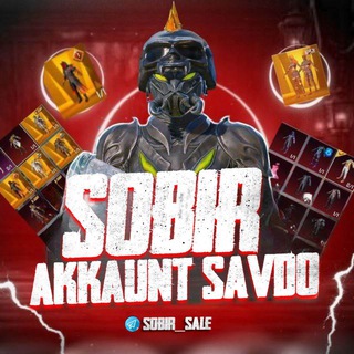 Telegram channel SOBIR ACCAUNTS 🇺🇿🇷🇺🇹🇷 logo