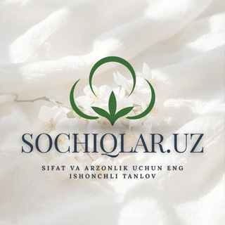 Telegram channel Sochiqlar.uz (Optom) logo
