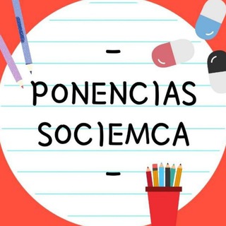 Logotipo del canal de telegramas sociemca - PONENCIAS SOCIEMCA