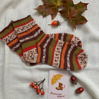 Логотип телеграм канала @sock_knitted — Вязаные носки