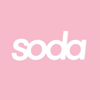 Telegram channel SODA inside ✔ logo