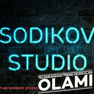 Telegram channel SODIKOV STUDIO | ORGINAL KANAL logo