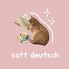 Логотип телеграм канала @softdeutsch — Soft Deutsch 🌸