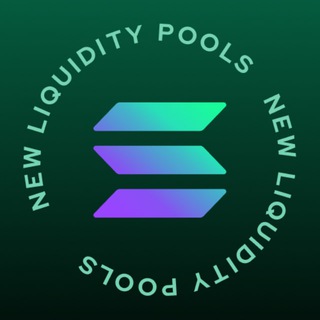 Logo of telegram channel sol_newpools — ⚡️Solana New Liquidity Pools