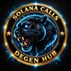 Логотип телеграм канала @solana_degen_hub — ⚡️Solana Calls Degen Hub