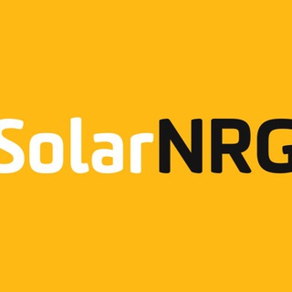 Логотип телеграм канала @solarnrggroup — www.solarnrg.uz