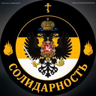 Логотип телеграм канала @solidarnostrussia — Солидарность