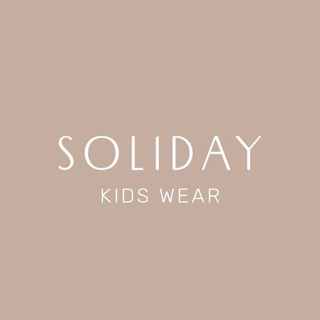 Логотип телеграм канала @soliday_kids — SOLIDAY KIDS
