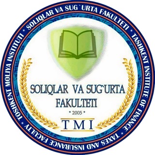 Telegram kanalining logotibi soliqlar_va_sugurta — Soliqlar va sug'urta fakulteti