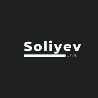 Telegram kanalining logotibi soliyev_live — Soliyev | Live