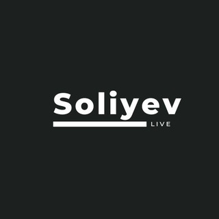 Telegram channel Soliyev | Live logo