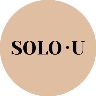 Логотип телеграм канала @solo_u — SOLO-U
