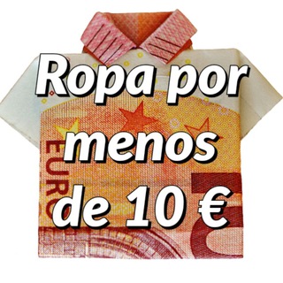 Logotipo del canal de telegramas soloropabarata - ROPA BARATA MENOS DE 10€ 💸