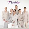 Логотип телеграм канала @solowaytravel — SoloWay | студия путешествий