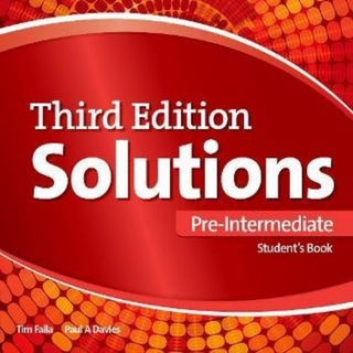 Telegram kanalining logotibi solutions_3ed_preintermediate — Solutions, 3ed Pre-Intermediate