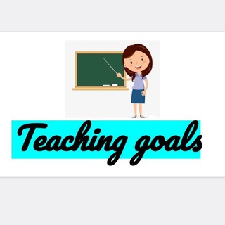 Logo of telegram channel sonam_pawalia — Teaching goals