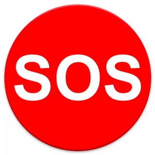Логотип телеграм канала @sos_msk — SOS_MSK