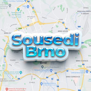 Логотип телеграм канала @sosedi_brno — Соседи | Аренда жилья в Брно