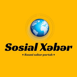 Logo saluran telegram sosial_xeber — sosial_xeber