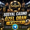 Telegram kanalının logosu sosyalcasinoozeloran — 𝗦𝗢𝗦𝗬𝗔𝗟 𝗖𝗔𝗦𝗜𝗡𝗢 𝗢𝗭𝗘𝗟 𝗢𝗥𝗔𝗡