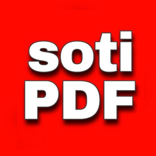لوگوی کانال تلگرام sotipdf — کتاب صوتی | sotiPDF