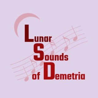 Логотип телеграм канала @sounds_of_demetria — Lunar sounds of Demetria