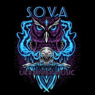 Логотип телеграм -каналу sova_music_ua — SOVA | Ukrainian music 🇺🇦