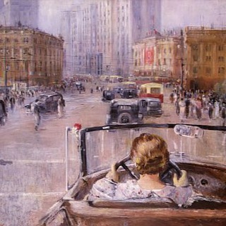 Логотип телеграм канала @soviet_moscow — Советская Москва