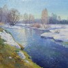 Логотип телеграм канала @sovremennaya_zhivopis — Современная живопись